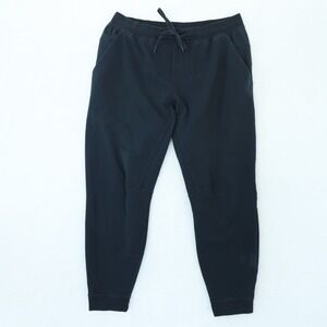 Lululemon City Sweat Jogger Pant Mens XL Faded Black French Terry Stretch Lounge